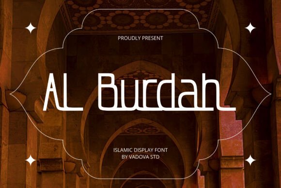 Al Burdah Font for Creative Design
