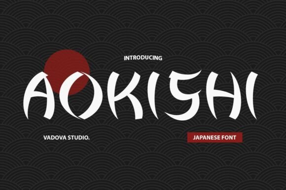 Aokishi Font for Professional Branding