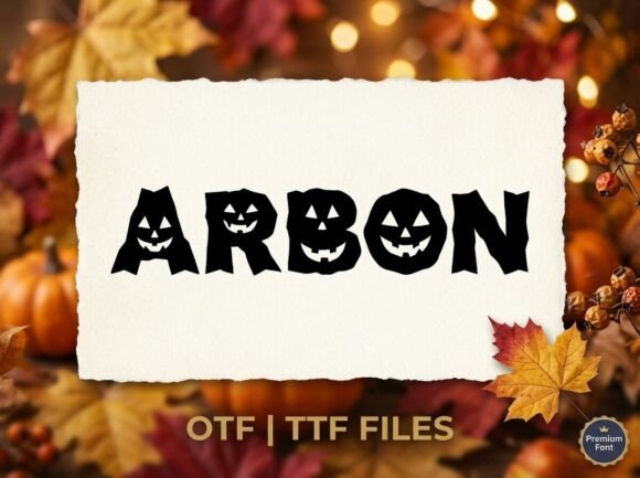 Arbon: A Bold Display Font for Web Design