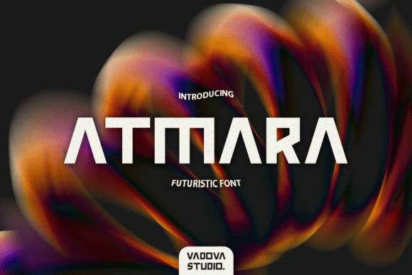 Atmara: A Bold Display Font for Editorial Design