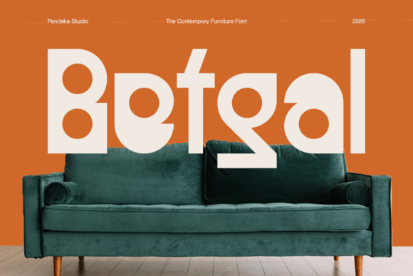Betgal: A Modern Display Font