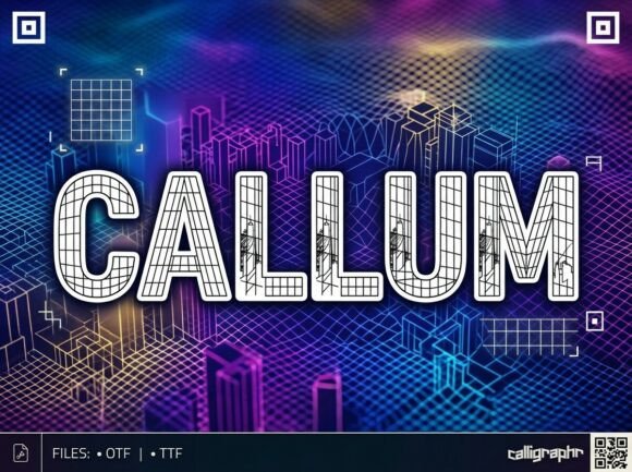 Callum: Bold Display Font