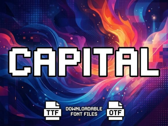 Capit: A Bold Font for Creative Projects