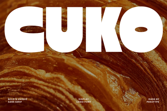 Cuko: A Bold Font for Business Branding