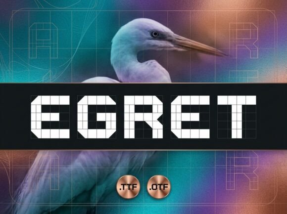 Egret Font for Editorial Design