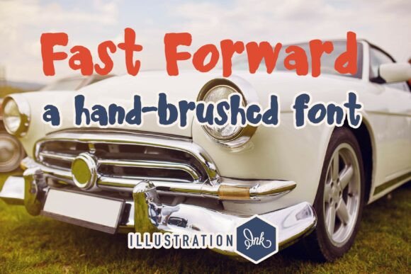 Fast Forward Font for Bold Branding