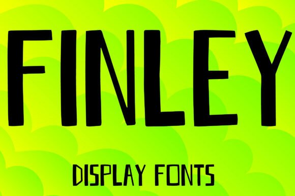 Finley Font: Bold Display for Digital Campaigns
