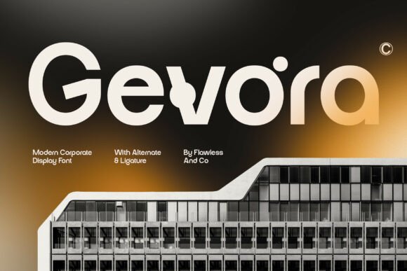 Gevora: A Font for Confident Campaigns