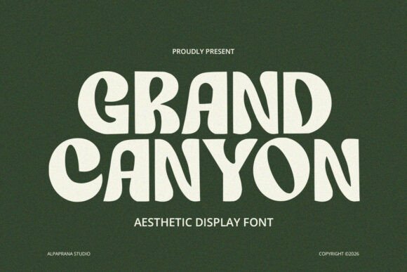 Grand Canyon Font: Modern Typography