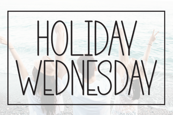 Holiday Wednesday Font Review