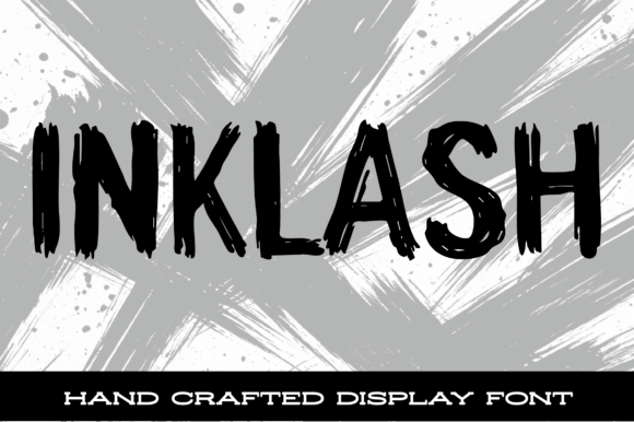 Inklash: A Bold Display Font for Dynamic Campaigns