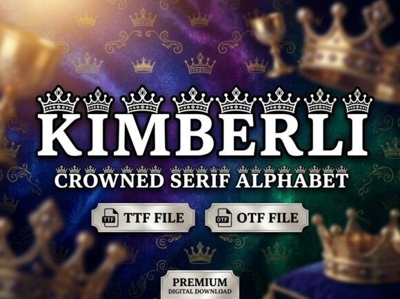 Kimberli: A Bold Font for Creative Projects