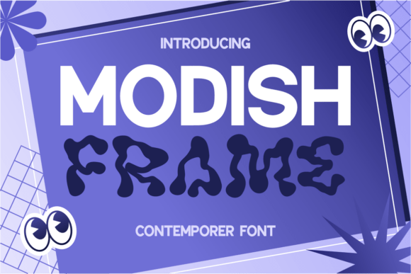 Modish Frame: A Bold Font for Creative Projects