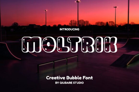 Moltrik: Bold Display Font for Web Design