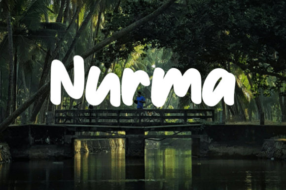 Nurma: A Font for Elegant Design