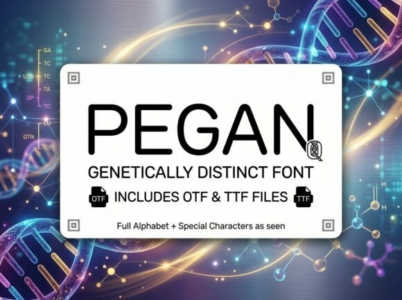 Pegan: A Premium Display Font