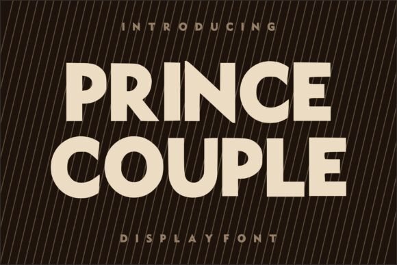 Prince Couple Font for Bold Branding