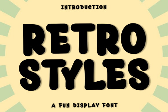 Retro Styles Font for Festive Branding
