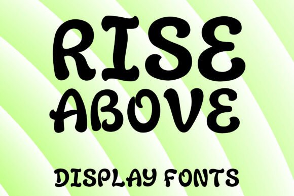 Rise Above Font for Bold Branding