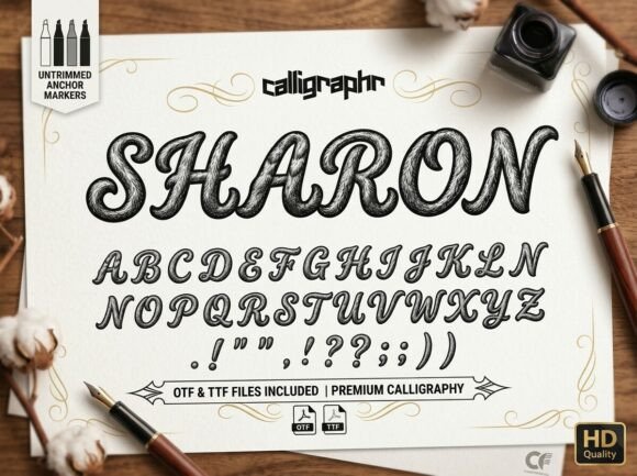 Sharon Font for Creative Campaigns