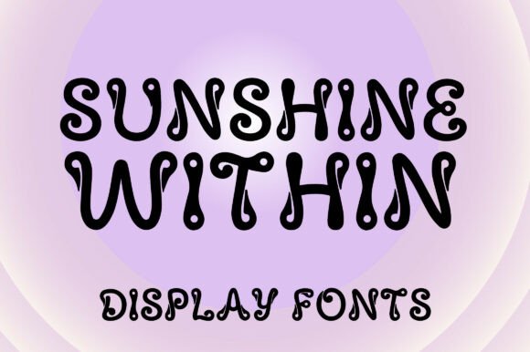 Sunshine Within Font for Web Design