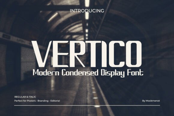 Vertico Font for Bold Design